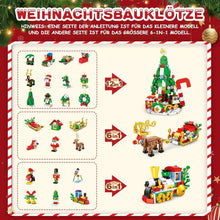 Evolyline Adventskalender 2024 Weihnachten Bausteine 12-in-1