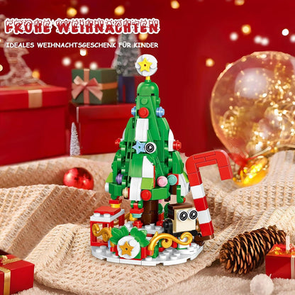 Evolyline Adventskalender für Kinder 2024 Weihnachtsbausteine 12-in-1 Spielzeug 604 Teile