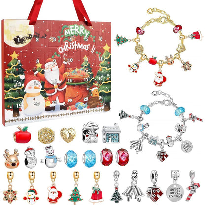 Adventskalender Mädchen 2024: 24 Tage Schmuck-Set