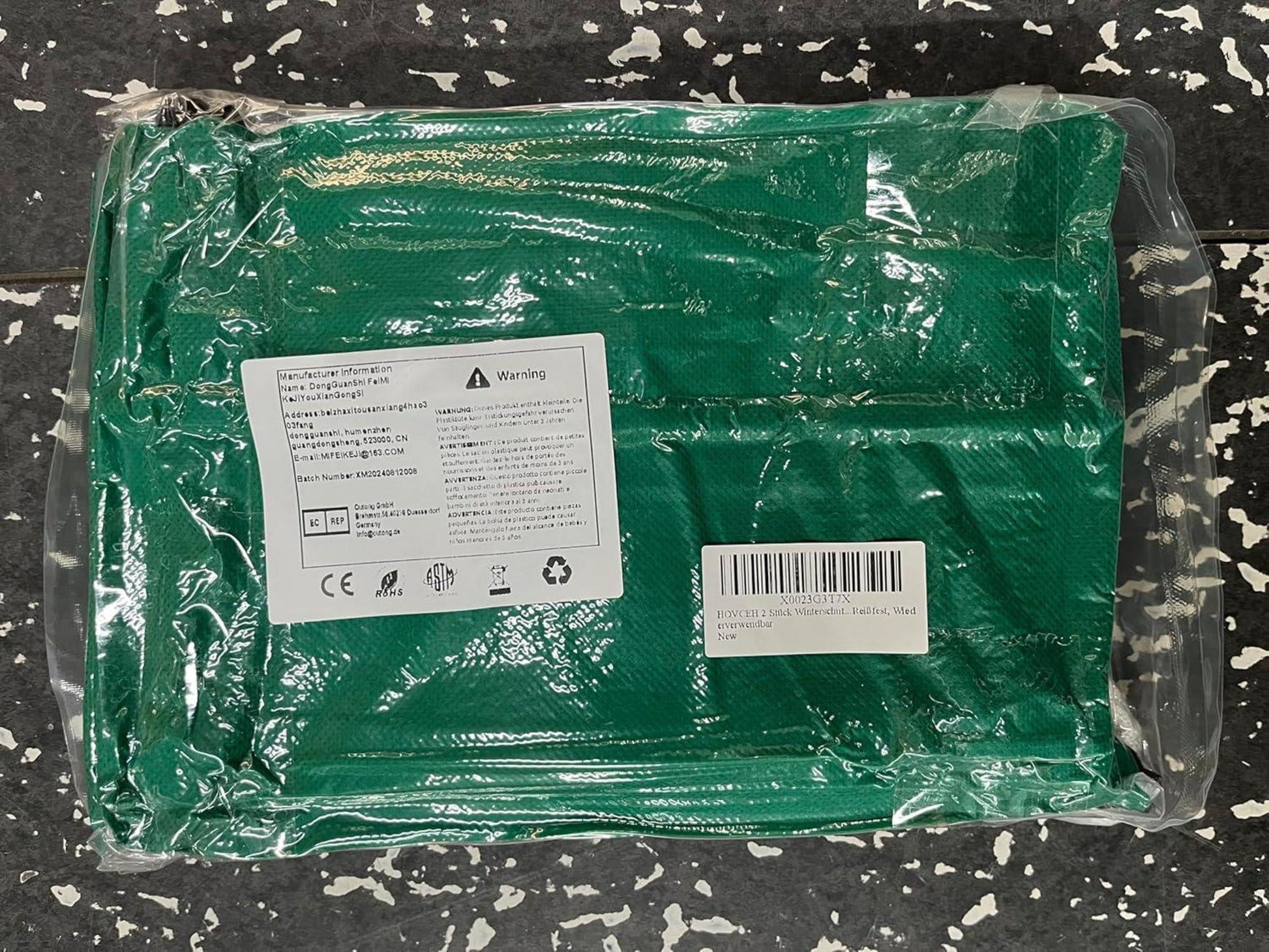 HOVCEH 2er Set Winterschutz Pflanzen 80*120cm Zugband Reißverschluss Frostschutz Atmungsaktiv