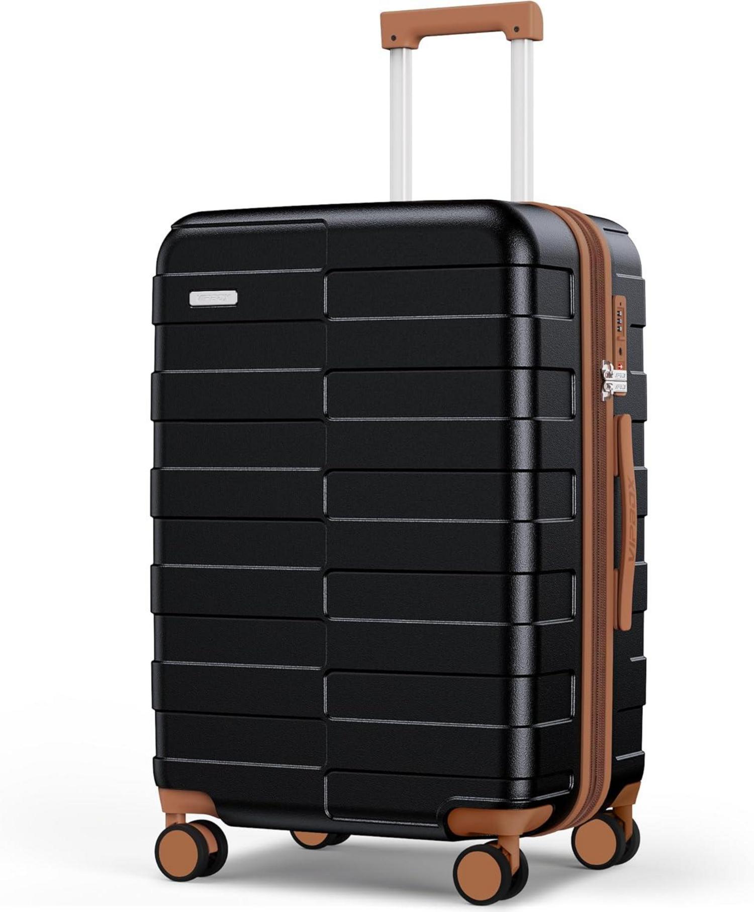 VIPBOX Mittelgroßer Hartschalenkoffer 65cm mit TSA-Schloss & 4 Rollen