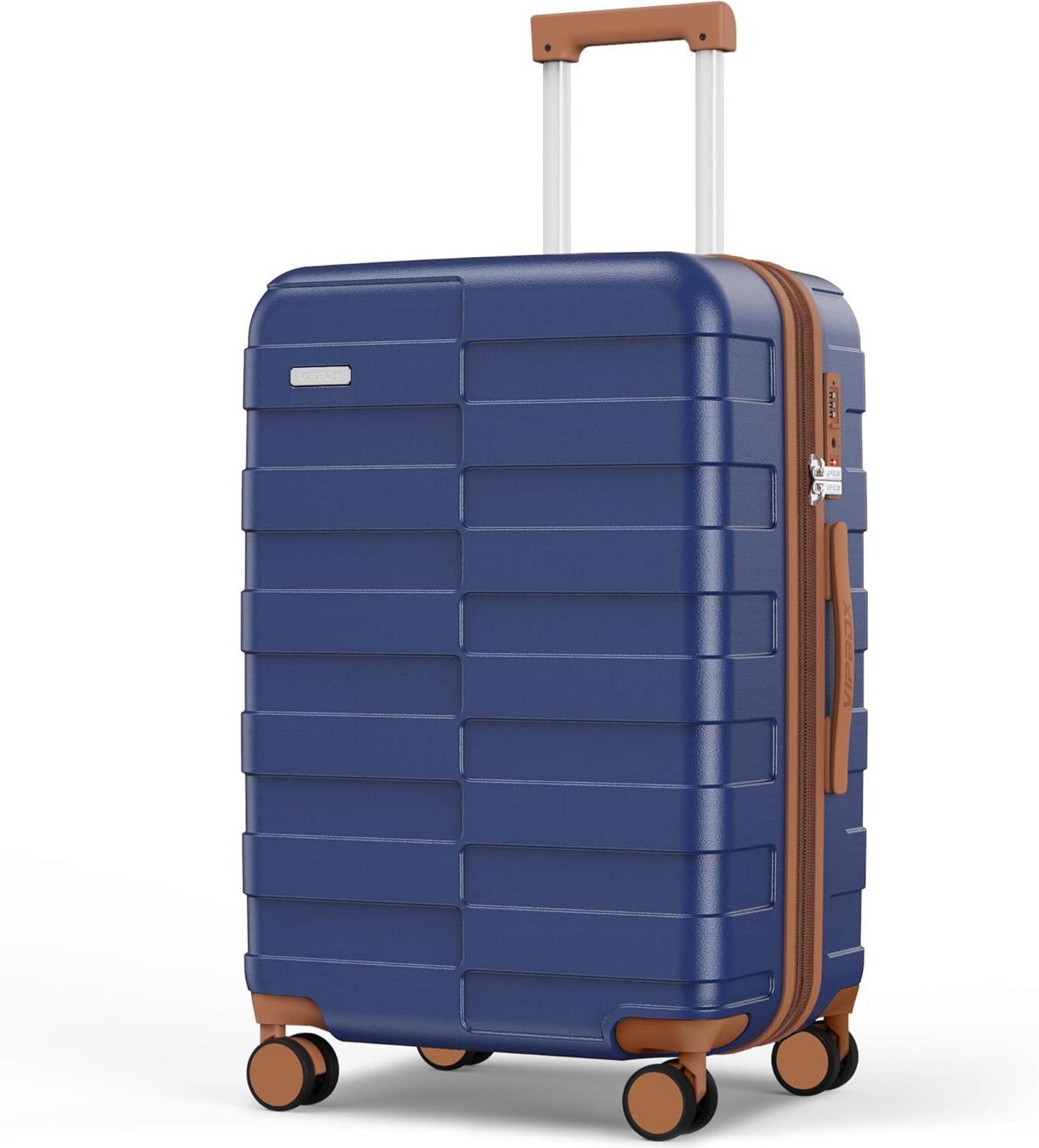 VIPBOX Mittelgroßer Hartschalenkoffer 65cm mit TSA-Schloss