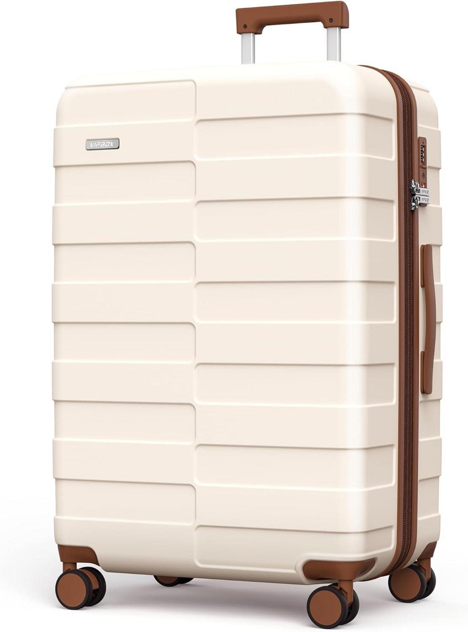 VIPBOX Hartschale Koffer 75cm Erweiterbar Leicht Polycarbonat