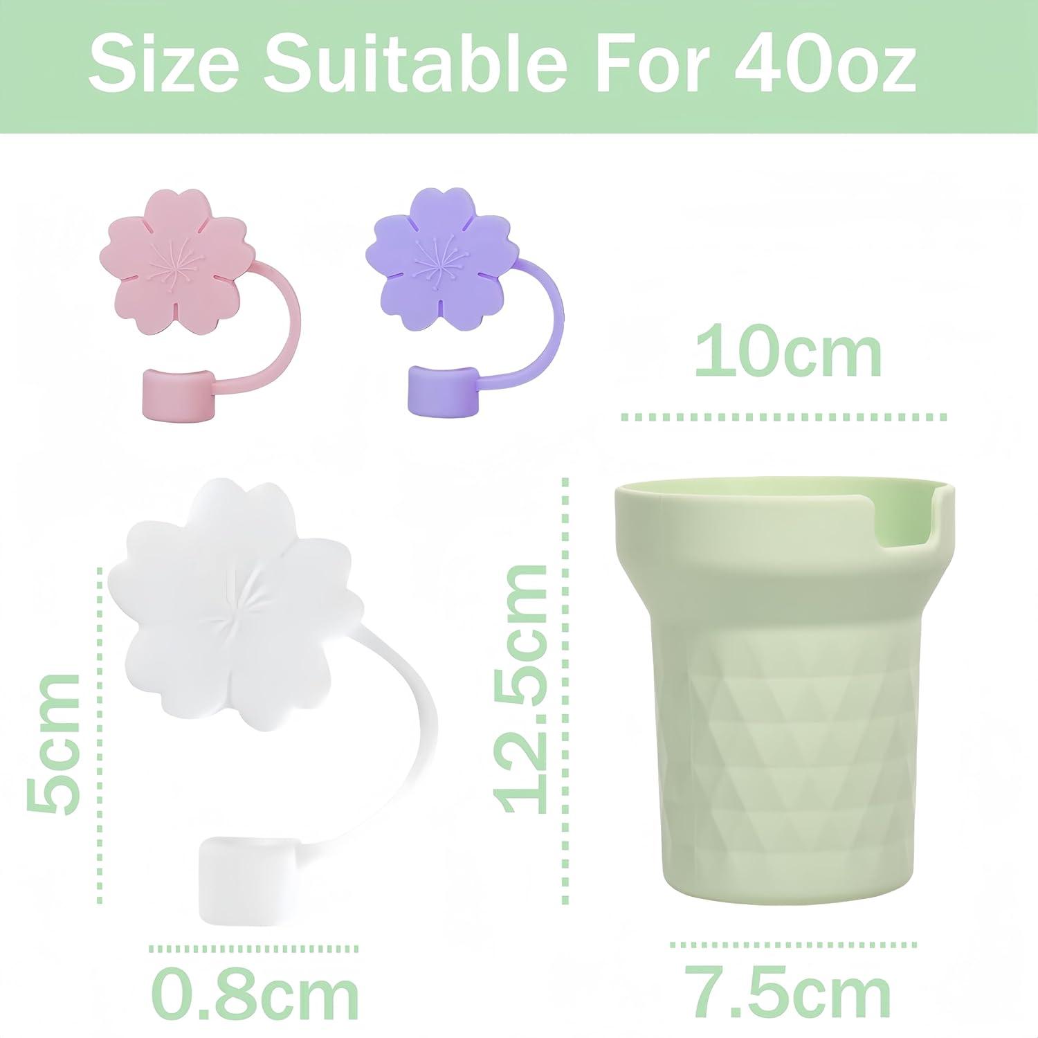 4er Set Silikon Zubehör für 40oz Cup: Schutz