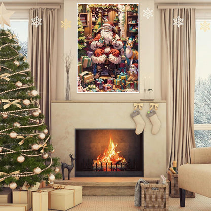 Adventskalender Puzzle Weihnachtsmann 2024 - 1008 Teile