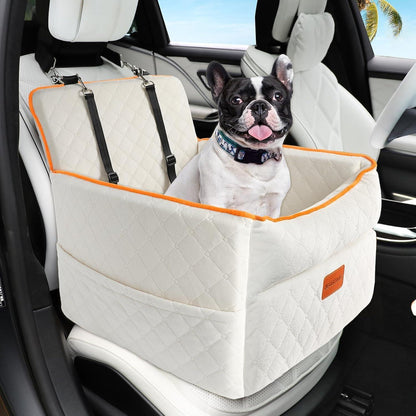 Hunde Autositz – Waschbar, mit Leine & Aufbewahrung