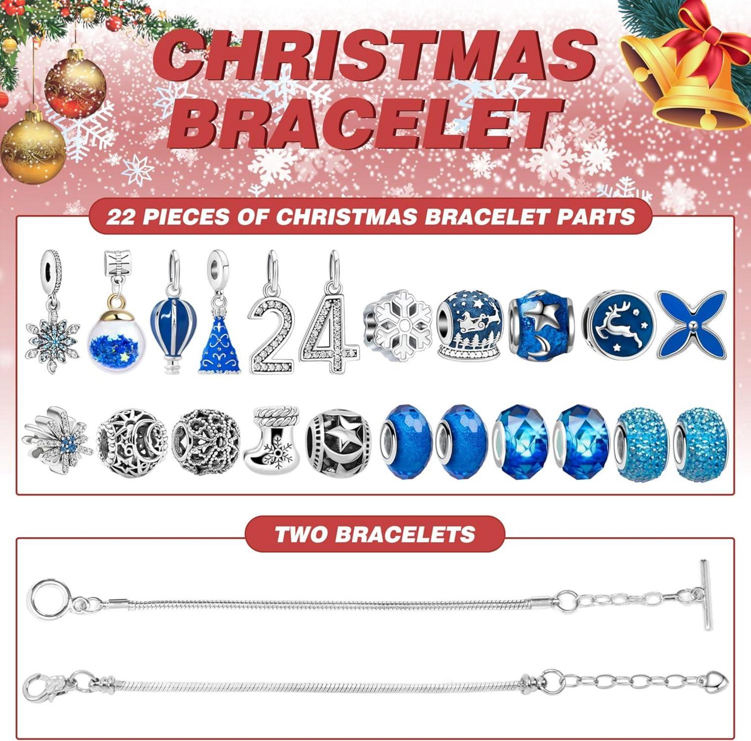 Adventskalender Schmuck Mädchen 2024 DIY Weihnachtskalender