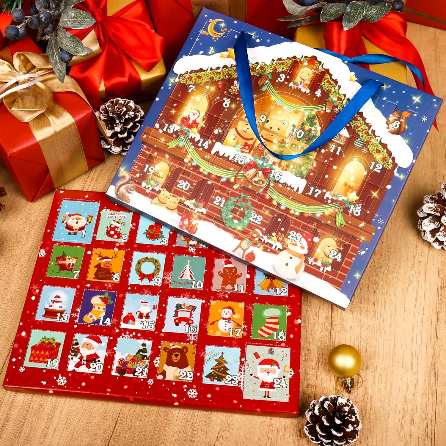 DIY Adventskalender 2024 Mädchen Armreif Schmuck Set Blau