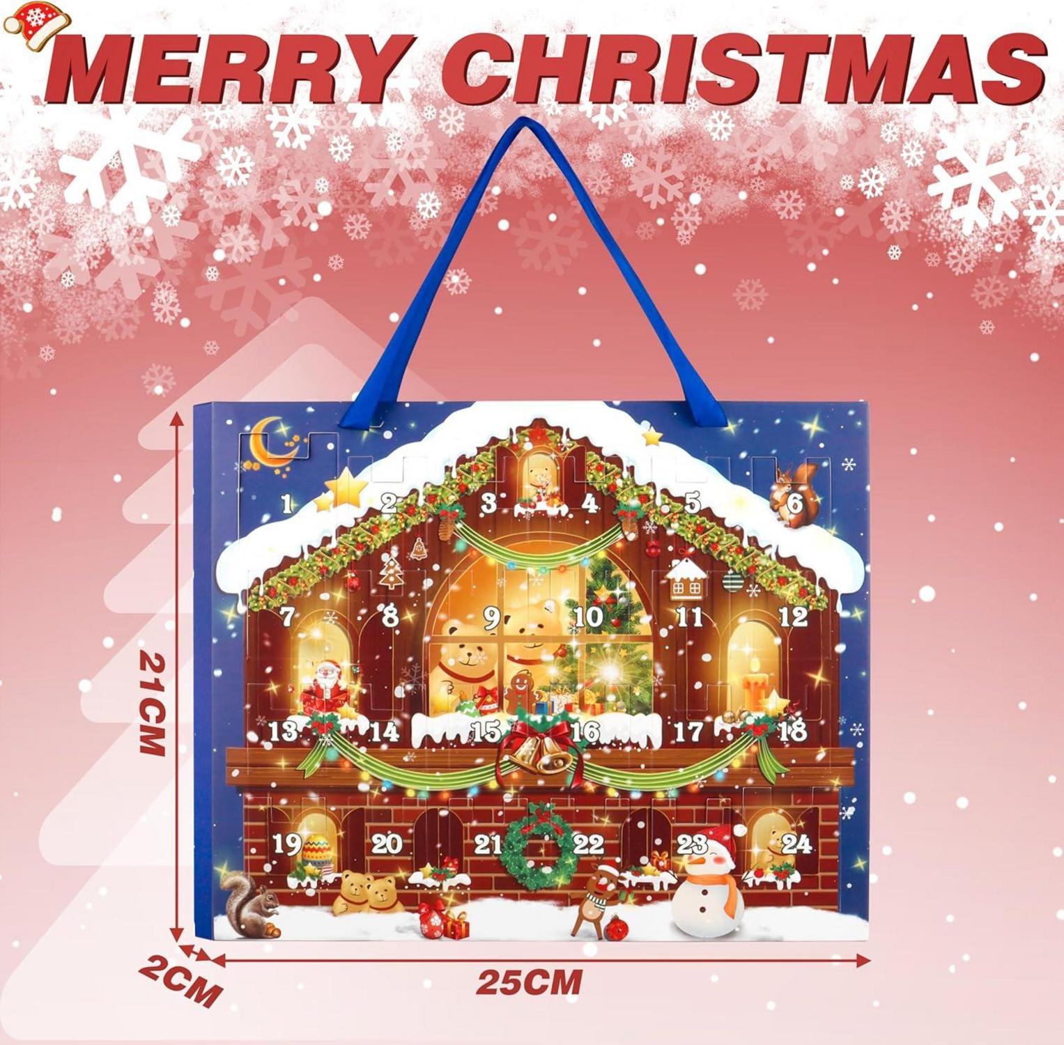 Adventskalender Schmuck Mädchen 2024 DIY Armband-Adventskalender