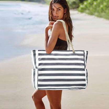 Strandtasche XXL Damen Tote Bag Shopper Wasserdicht Badetasche Haves