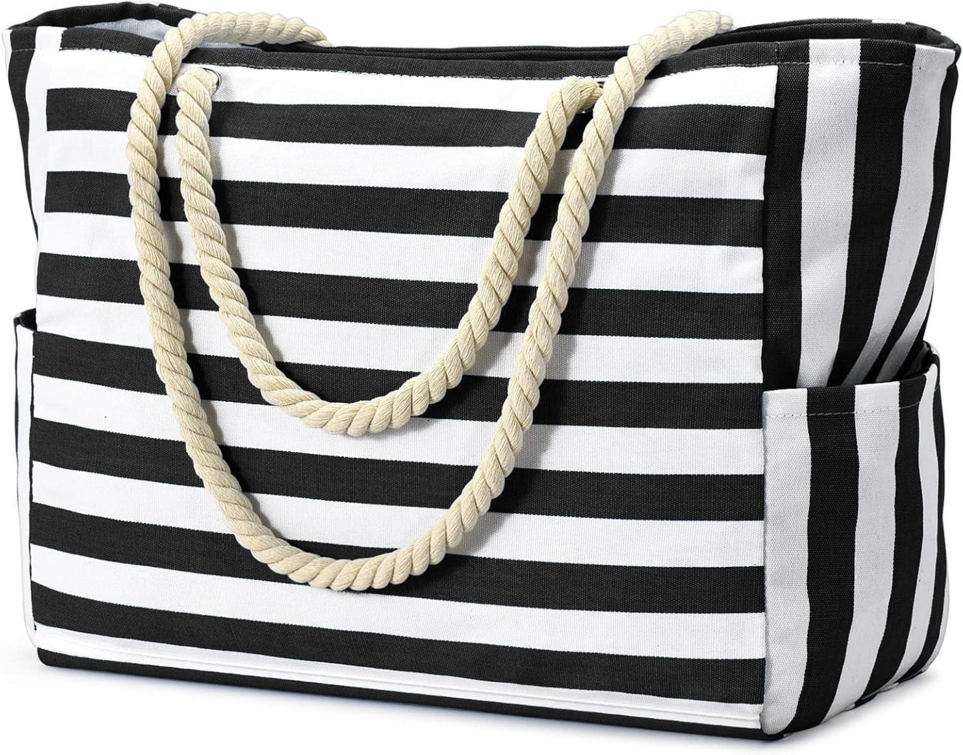 Strandtasche Damen Groß Shopper Badetasche Tote Bag Umhängetasche XXL