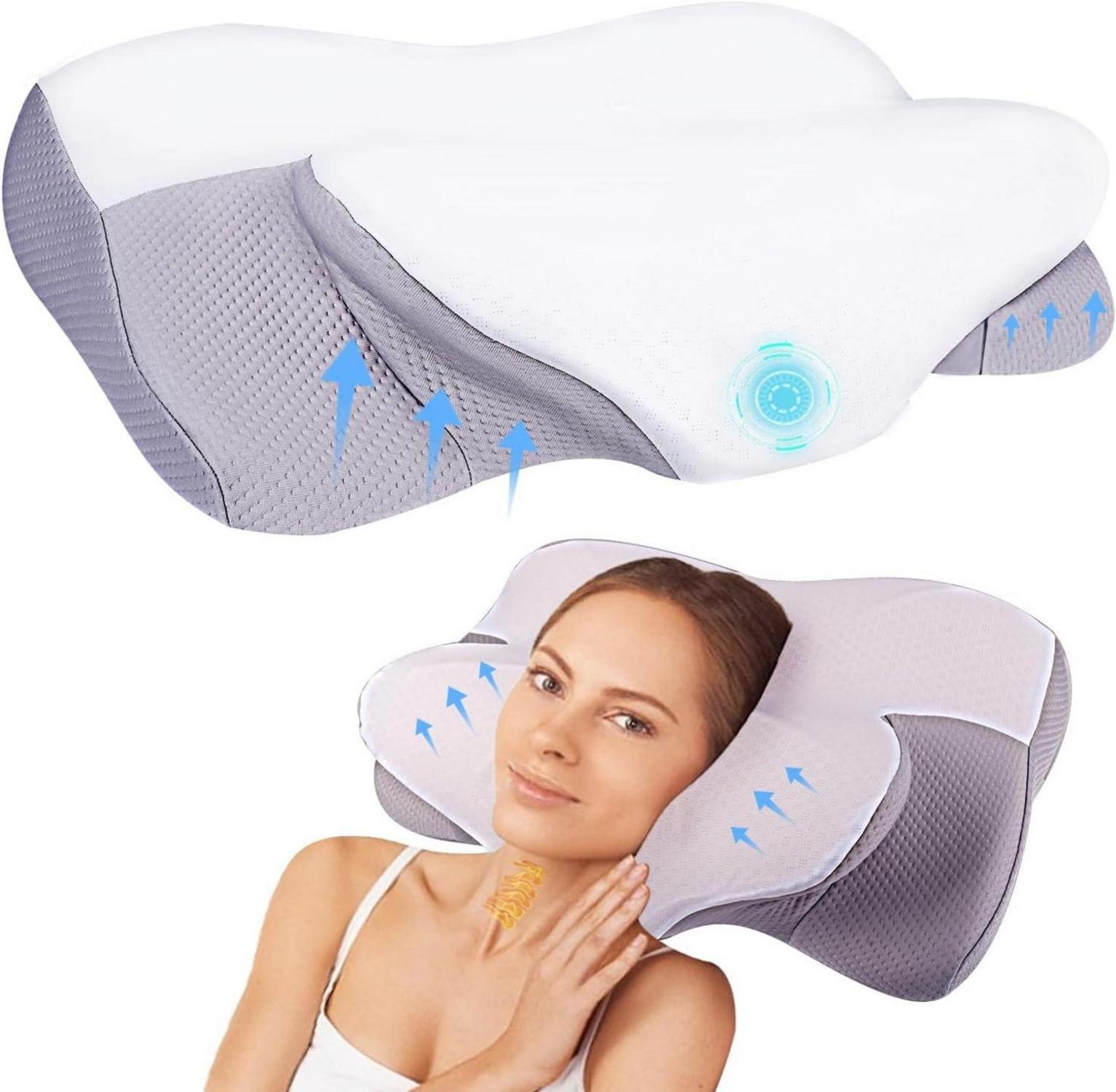 Orthopädisches Nackenkissen Memory Foam Vier Höhen