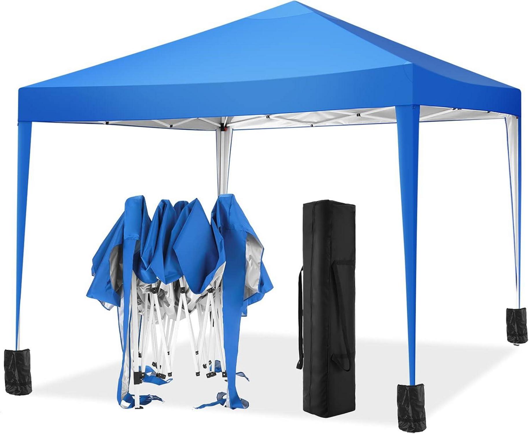 Pavillon 3x3m Wasserdicht Stabil Faltpavillon Pop up Gartenpavillon