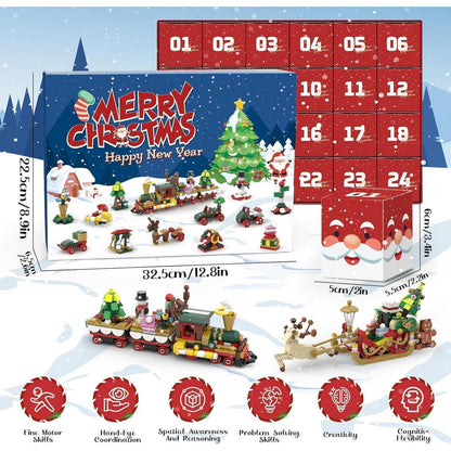 Adventskalender 2024 Kinder Weihnachten Bausteine