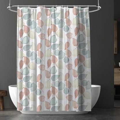 Duschvorhang Anti-schimmel PEVA wasserdicht 180x180cm mit 12 Ringen