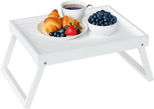 Betttablett Bambus Frühstück Serviertablett Laptop Snack-Tablett
