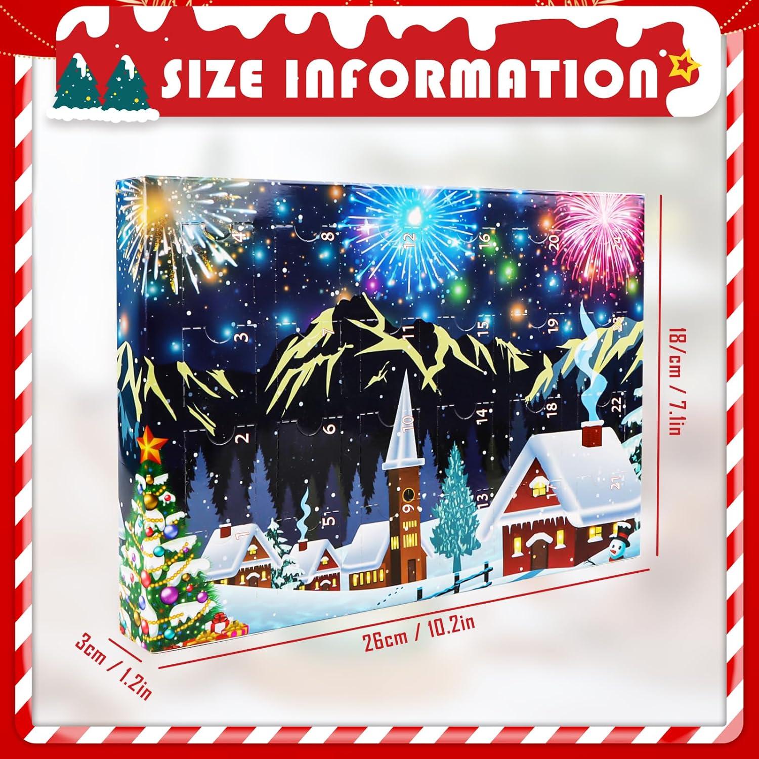 Adventskalender Puzzle 2024 Knobelspiele Weihnachten Geschenk Countdown