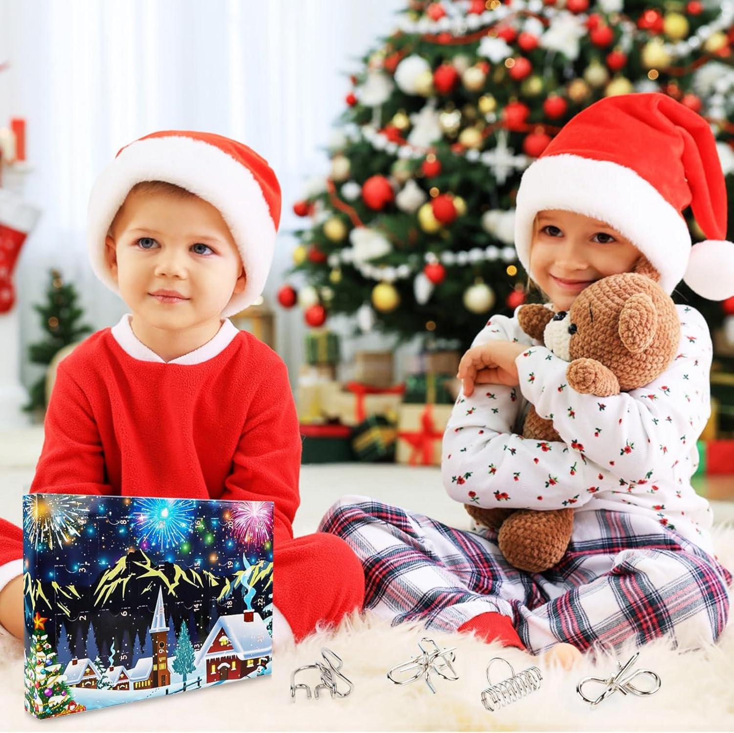 Adventskalender Puzzle 2024 Knobelspiele Kinder Erwachsene Weihnachten