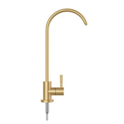 Osmose Wasserhahn gebürstetes Gold – 360° drehbar