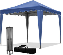Pop-Up Pavillon mit UV-Schutz Wellenkante und solider Struktur