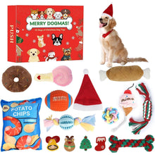 ANOTION 12 Tage Weihnachtshundspielzeug Adventskalender 2024