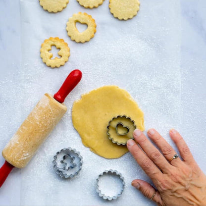 Linzer Ausstechformen Set Weihnachten Edelstahl 11 Stück