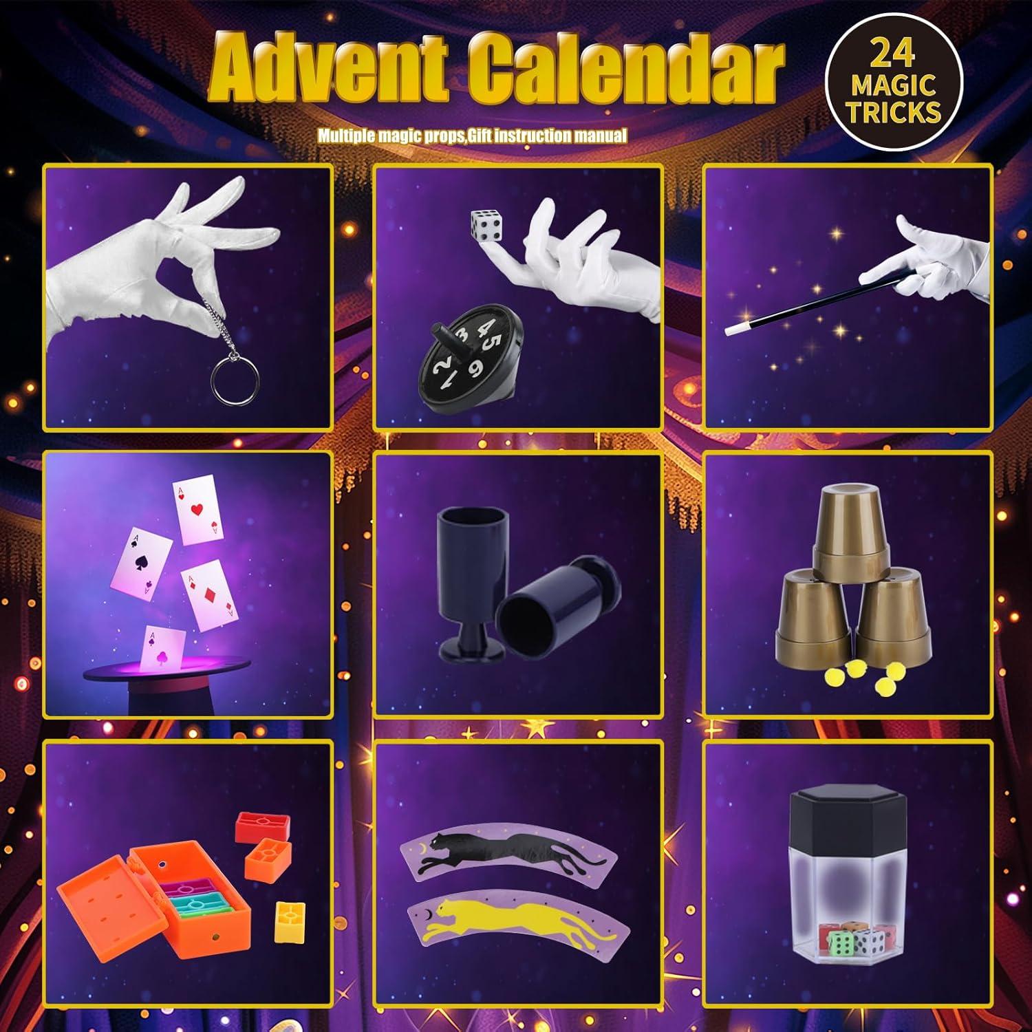 Magischer Experimentierkasten für Kinder 8-12 Jahre Adventskalender 2024