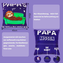 Kissenbezug 45x45 Papa Geschenk Weihnachten Vatertag Couch