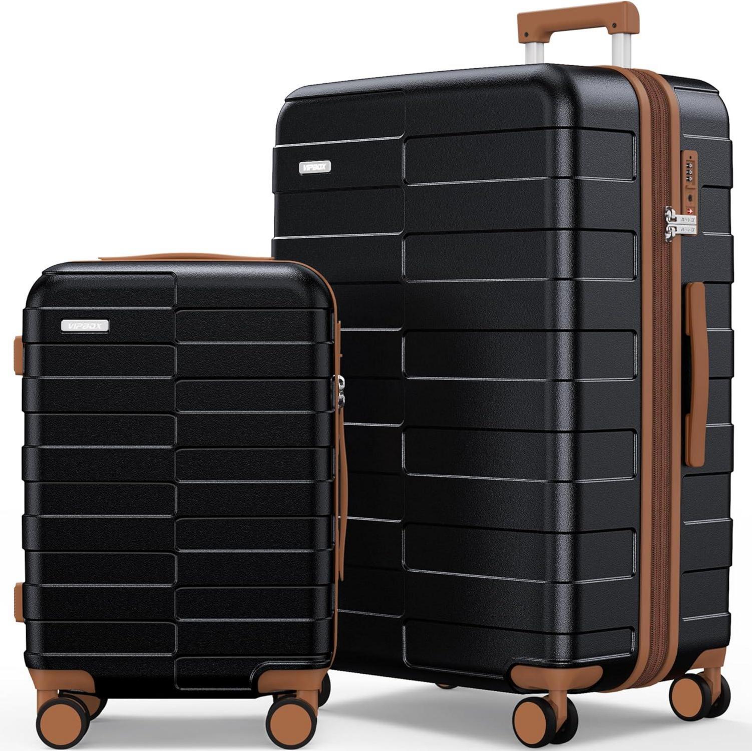 Vipbox Hartschale Kofferset 55+75cm TSA-Schloss 2-teilig