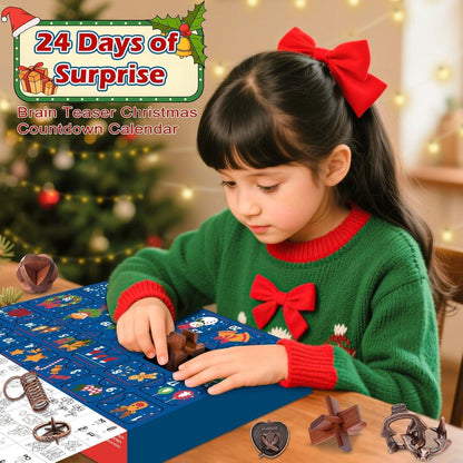 Puzzle Adventskalender 2024: Weihnachtspuzzle Geschenke für