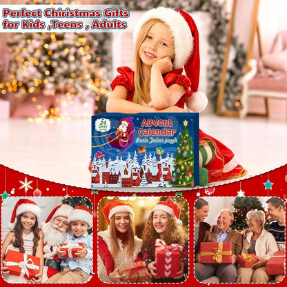 Puzzle Adventskalender 2024: Weihnachtspuzzle Geschenke für