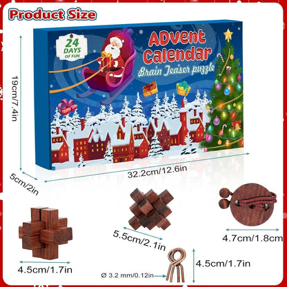Puzzle Adventskalender 2024: Weihnachtspuzzle Geschenke für