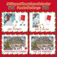 Puzzle Adventskalender 2024: Weihnachtspuzzle Geschenke für