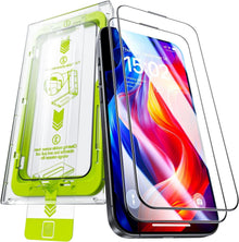 iPhone 16/15 Panzerglas Displayschutzfolie 2 Stück