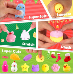 Adventskalender 2024 Mochi Squishies Weihnachts Countdown