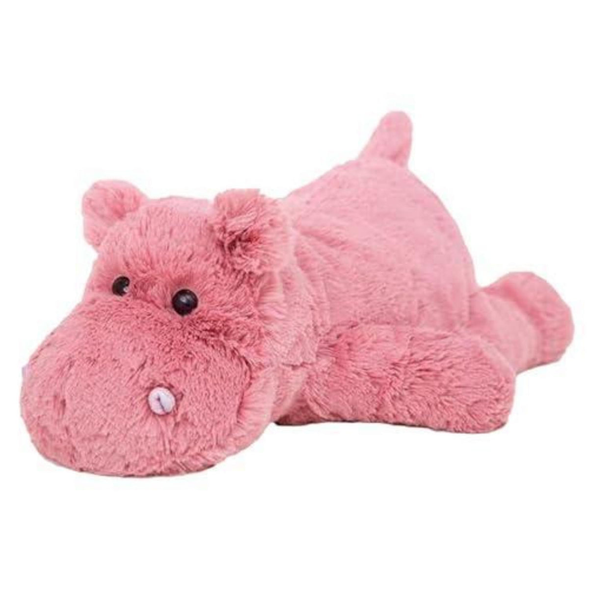 Rosa Nilpferd Kuscheltier 35cm - Superweiches Plüschtier zum Kuscheln