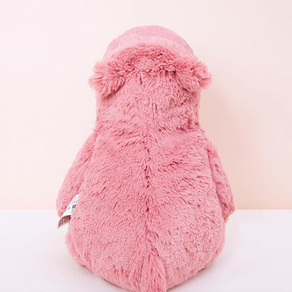 Rosa Nilpferd Kuscheltier 35cm - Superweiches Plüschtier zum Kuscheln