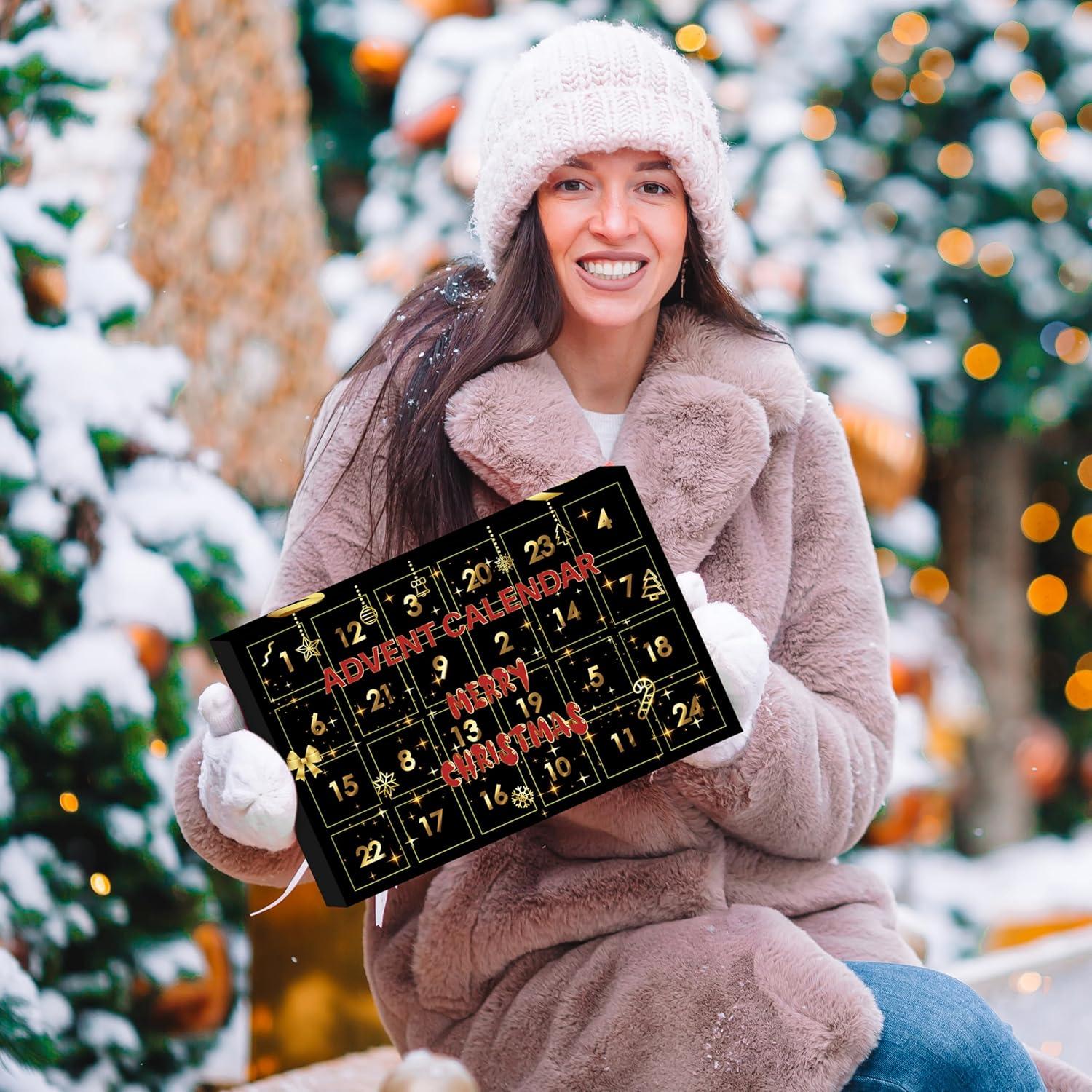 Adventskalender Kerzen 2024 Frauen Duftkerzen Geschenkset
