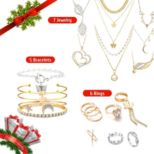 Schmuck Adventskalender 2024 für Frauen mit 24