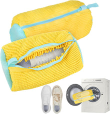 Schuhwaschbeutel für Waschmaschine 2er Set Sneaker Wiederverwendbarer