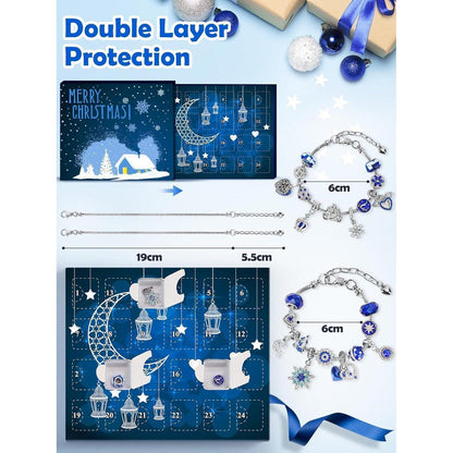 Adventskalender Armband DIY Mädchen 2024 Schmuck Weihnachten