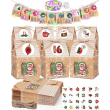 DIY Adventskalender Kinder Tüten 2024 + Lichterkette