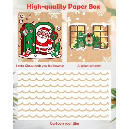 DIY Adventskalender Kinder Tüten 2024 + Lichterkette