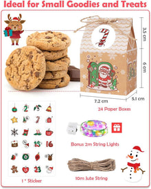 DIY Adventskalender Kinder Tüten 2024 + Lichterkette