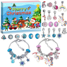 Adventskalender Mädchen 2024: Einhorn Schmuck Set Kinder