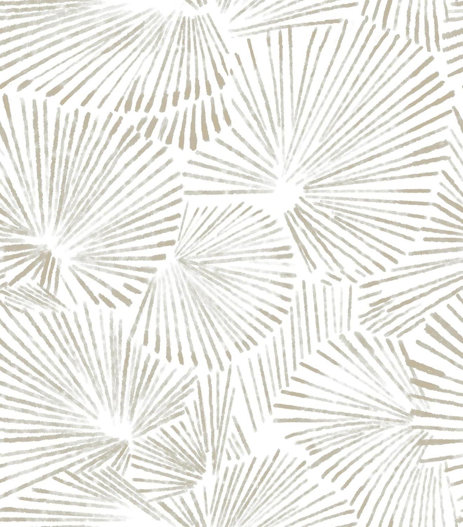 Selbstklebende Beige Linie Tapete 44x300 cm Vinyl Film