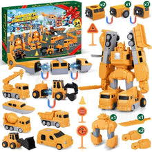 Adventskalender Autos Magnetisch 2024 für Kinder Jungen 3-12