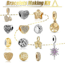 Adventskalender Schmuck 2024 Mädchen Frauen Gold Halskette