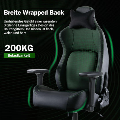 Fantasylab 4D Gaming Stuhl 200kg Belastbarkeit ergonomisch