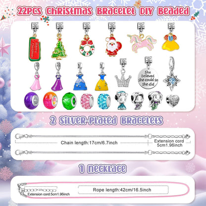 Prinzessinnen Adventskalender Schmuck Mädchen DIY 2024